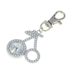 Ρολόι Μπρελόκ με Κρύσταλλο Swarovski.