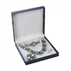 Σετ Ρολόι Χειρός-Μπιζού με Κρύσταλλο Swarovski.
